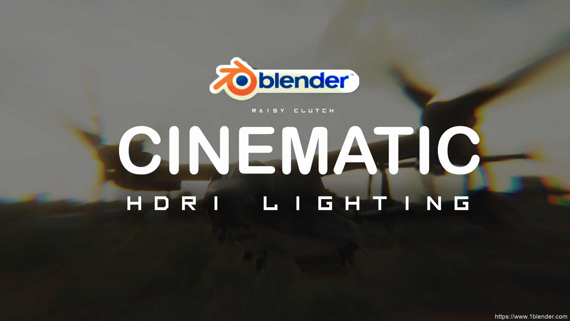 中文版Blender插件-电影级Hdri照明颜色分级调色插件Cinematic Hdri Lighting Addon