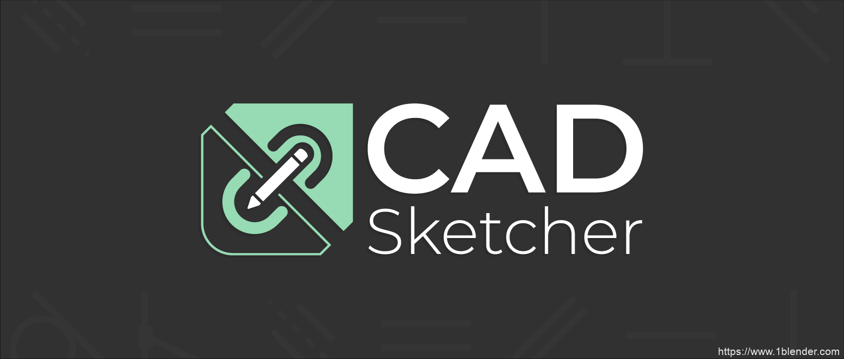 Blender插件-免费精准CAD草绘建模插件CAD Sketcher 0.25.0