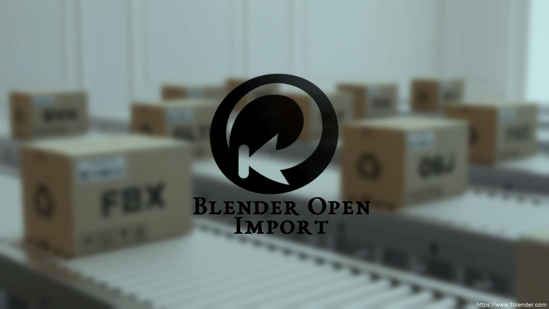 Blender插件-22种常用文件格式导入插件 Blender Open Import v1.1.0,如FBX, GLB, GLTF, OBJ, MTL, X3D