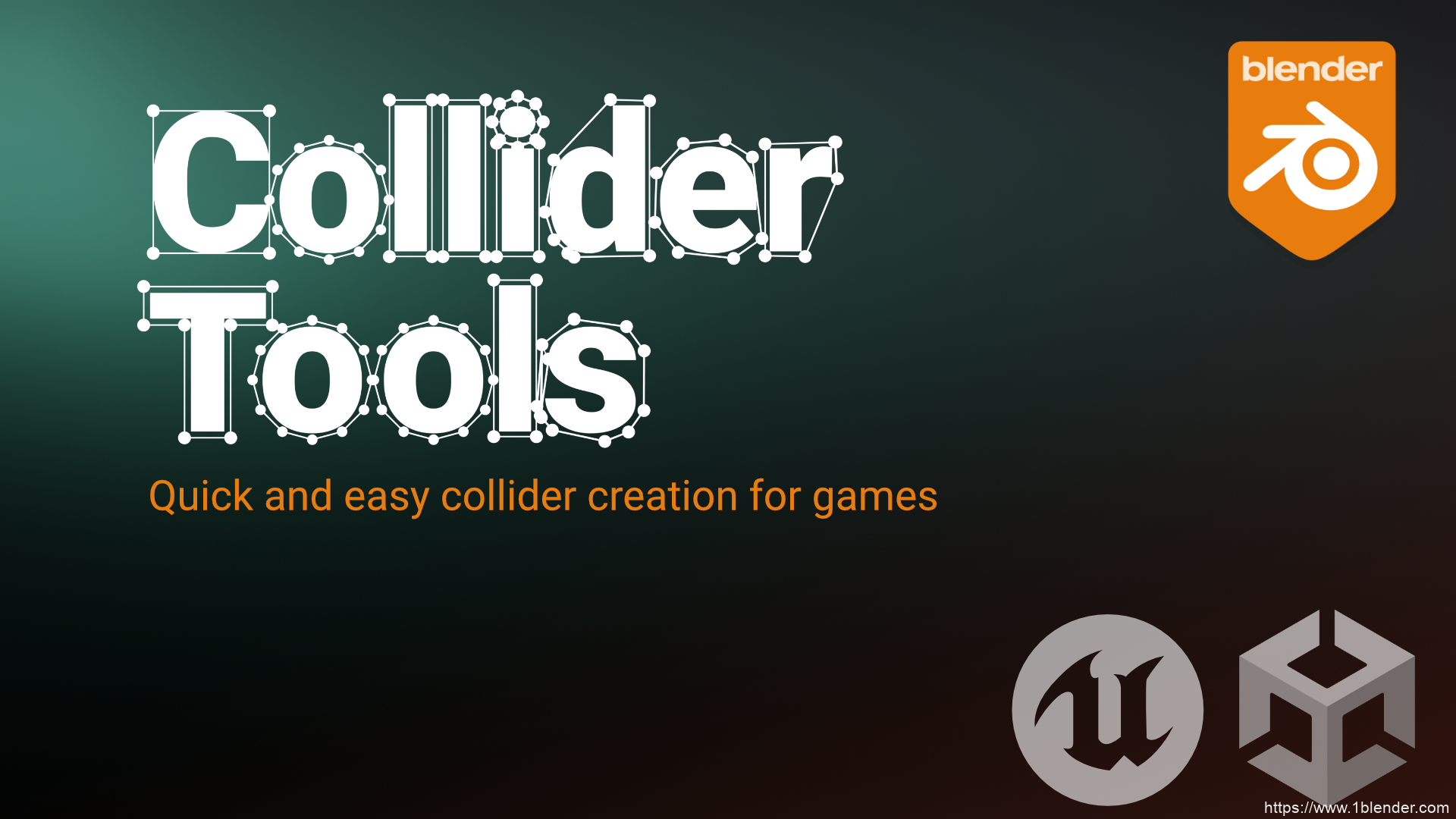 Blender插件-实时物理碰撞工具Collider Tools v1.01