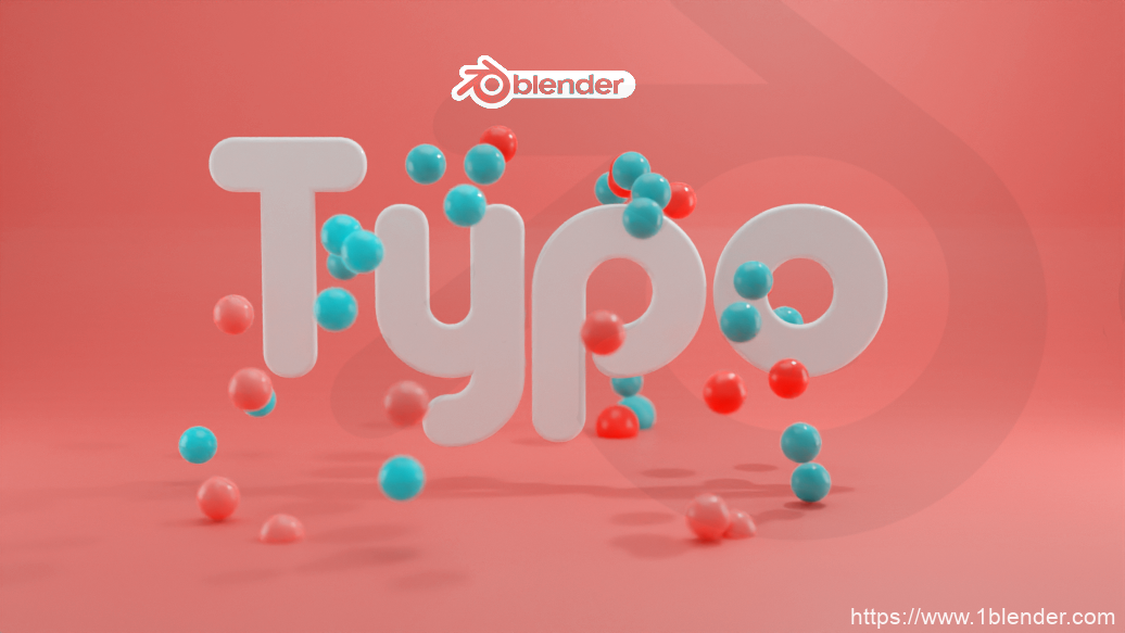 Blender中文版插件-MG动态图形风格化文本动画教程Typo Text Addon v1.0.0