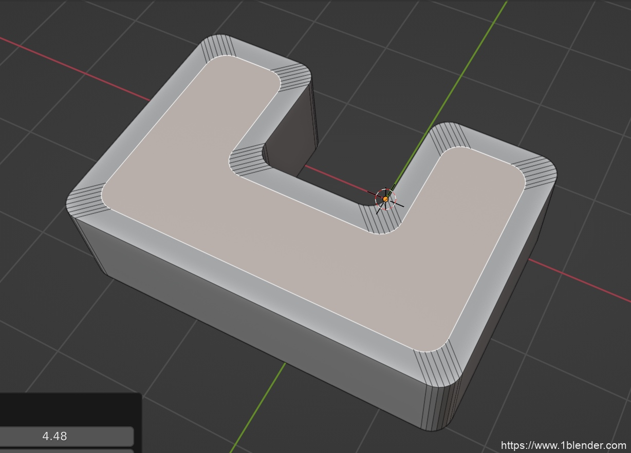 中文版blender插件-圆角均匀布线内插面角落倒角直角插件Round Inset v2.1.1