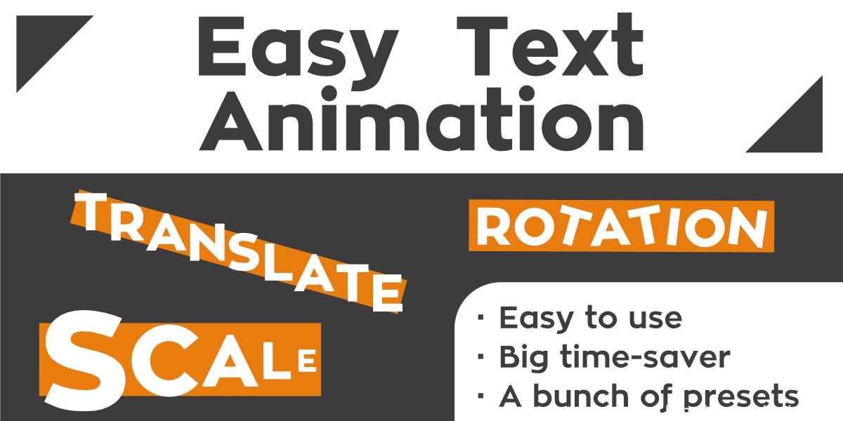 Easy Text Animation v2.1.0几何节点简单文字动画Blender插件